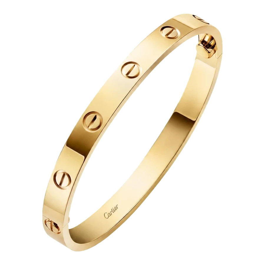 A signed gold bracelet